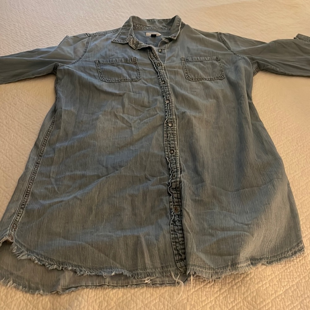 Universal Thread button down denim dress size xlarge.
